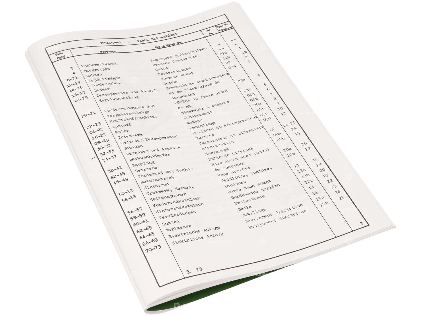 Catalogue de pièces détachées | Condor PTT type 420 petite moto Carousel Image 2