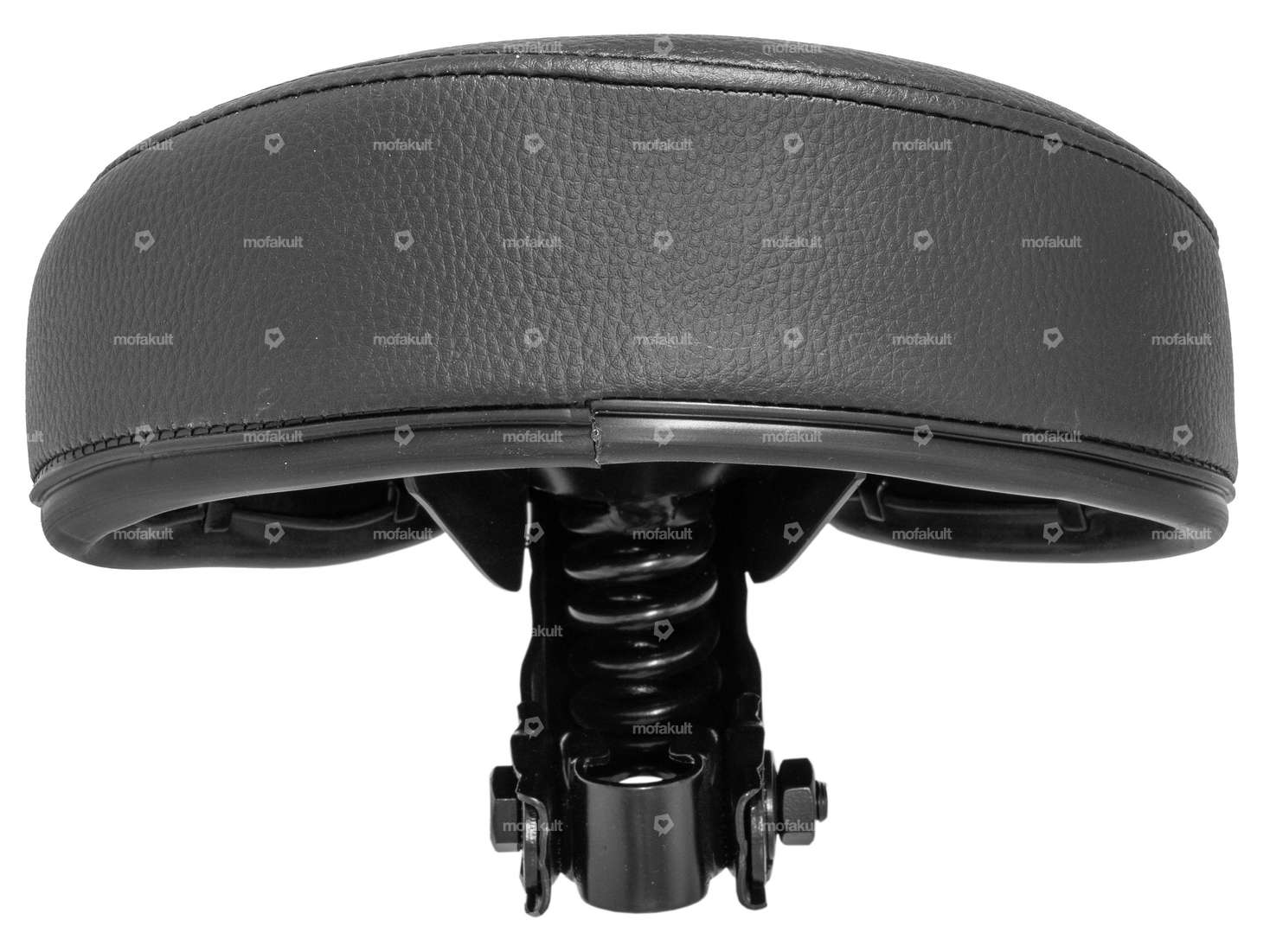 Selle basse à suspension, noire Carousel Image 3