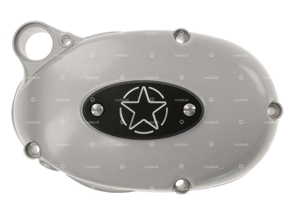 66HEROES Couvercle Star CNC alu anodisé noir | Sachs 50/2, 50/3, 50/4 Carousel Image 3