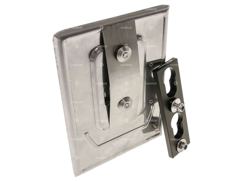 66HEROES Plaque de base support de numéro interchangeable Alu Carousel Image 4