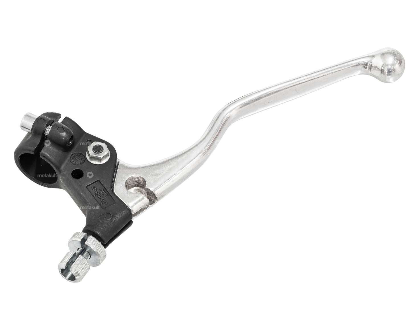 Poignée de frein Domino en alu, droite, noire Carousel Image 2