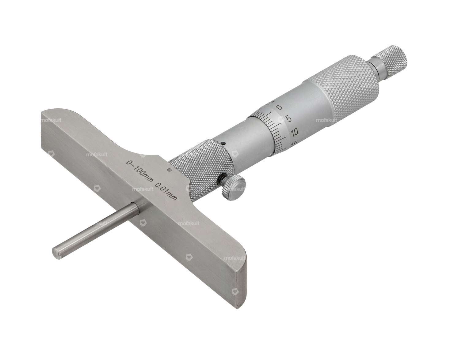Hogetex depth micrometer 101.5 x 17 mm (measuring range 0 - 100 mm) Carousel Image 2