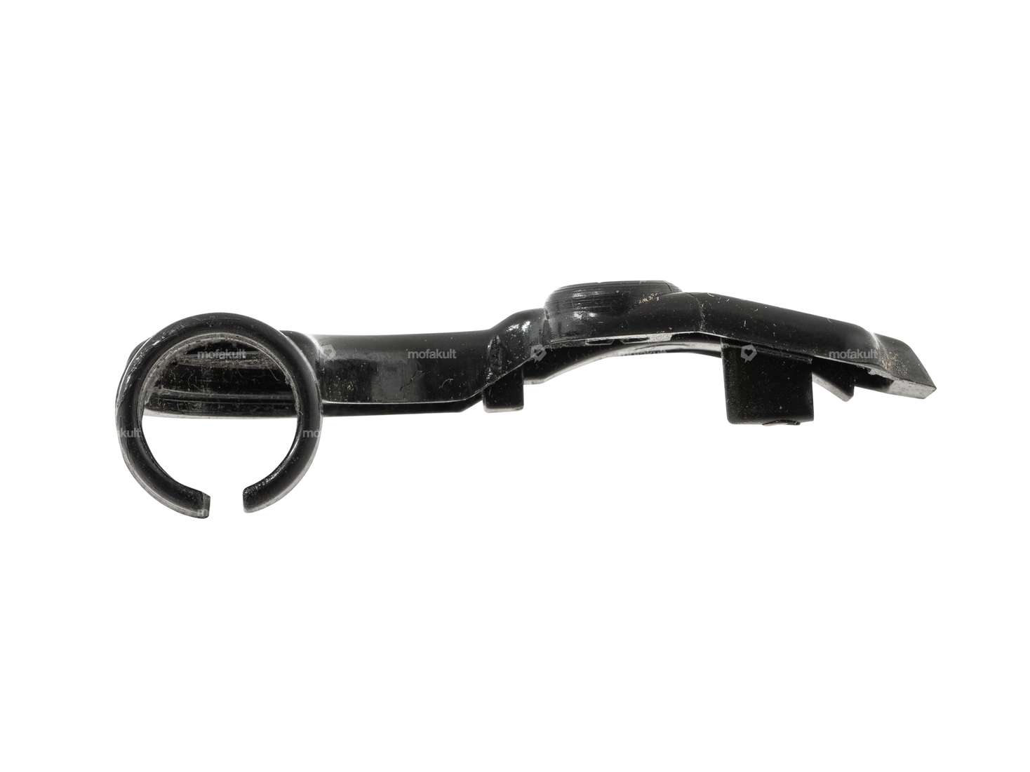 Couvercle de tirage Lusito poignée des gaz noire (coudée à l'arrière) Carousel Image 3