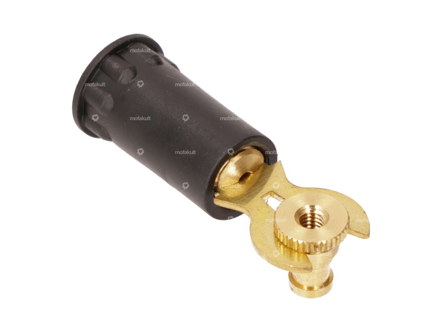 Cosse de bougie d'allumage Vintage en laiton / non antiparasitée Carousel Image 2