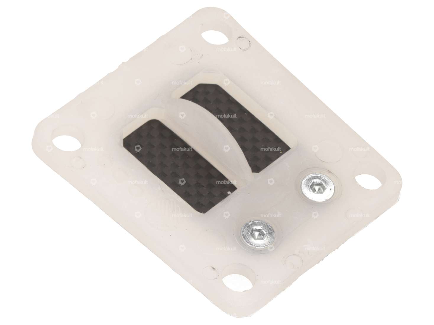 Insert à membrane Malossi en carbone 0.3 mm | Peugeot 103 / BYE BIKE Carousel Image 2