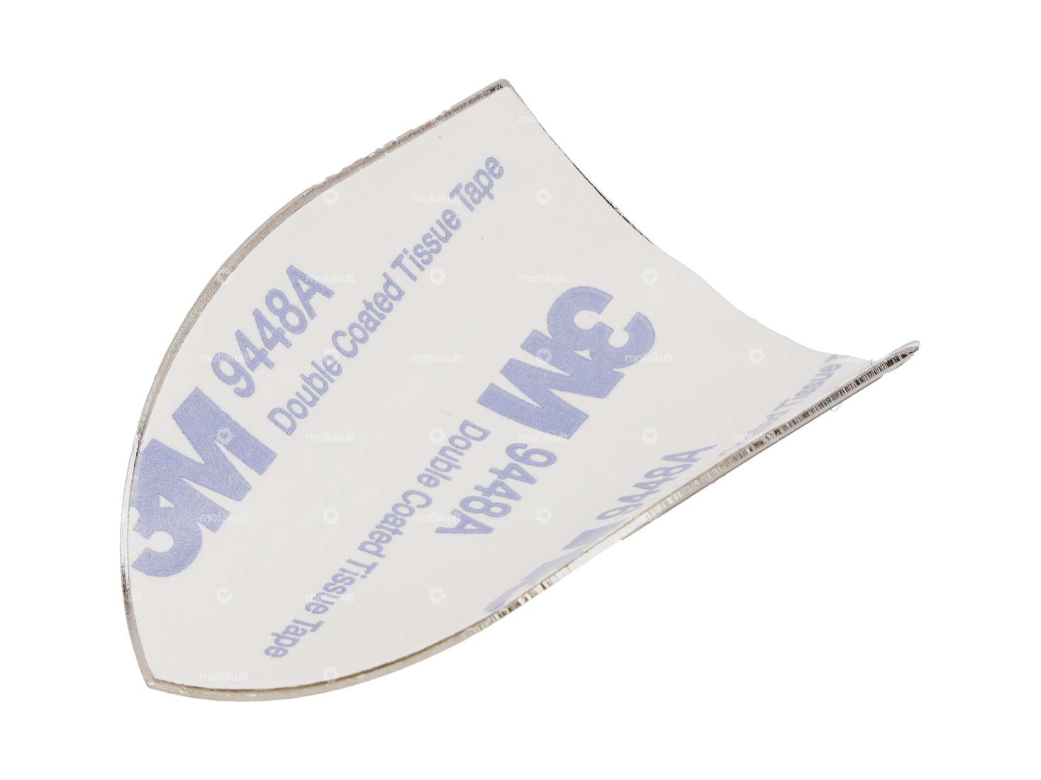 66HEROES Panneau de tête de direction courbé Chrome Carousel Image 2