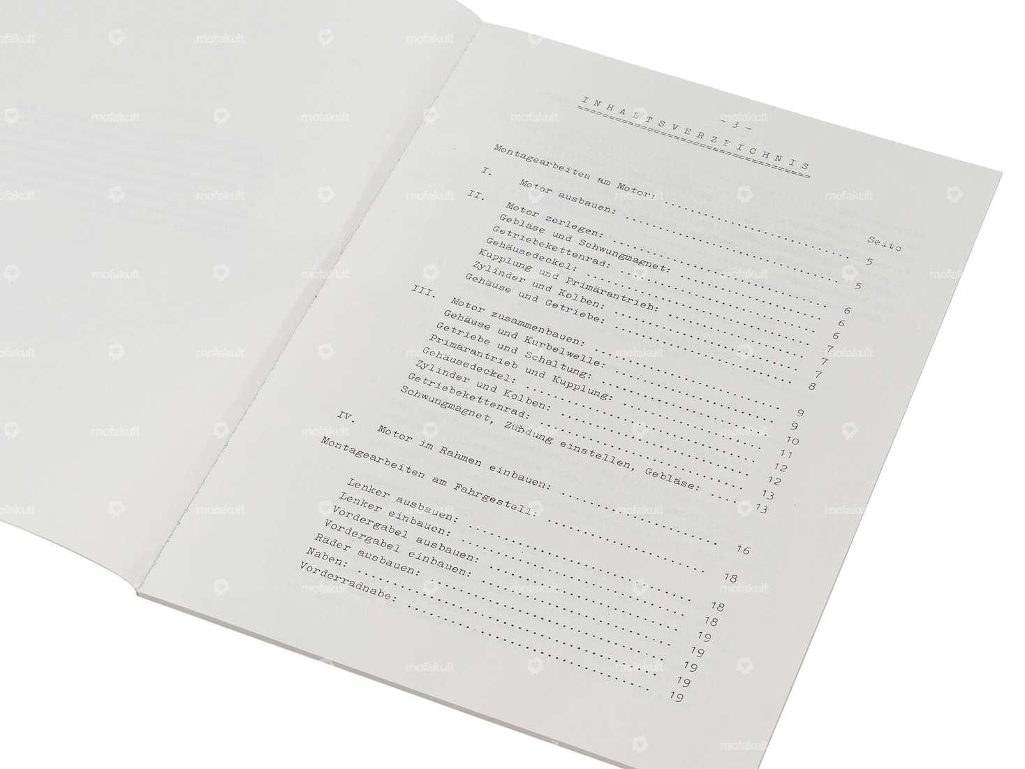 Manuel de réparation | Puch X30 Velux Carousel Image 2