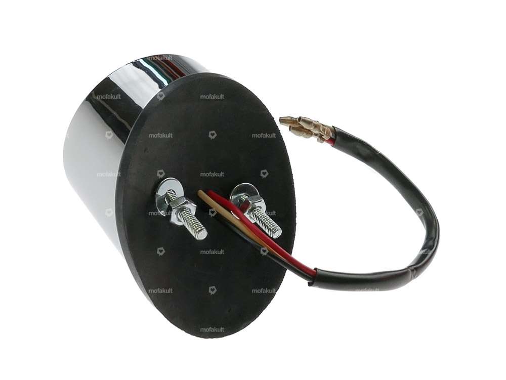 Feu arrière "Iowa" chromé Carousel Image 3