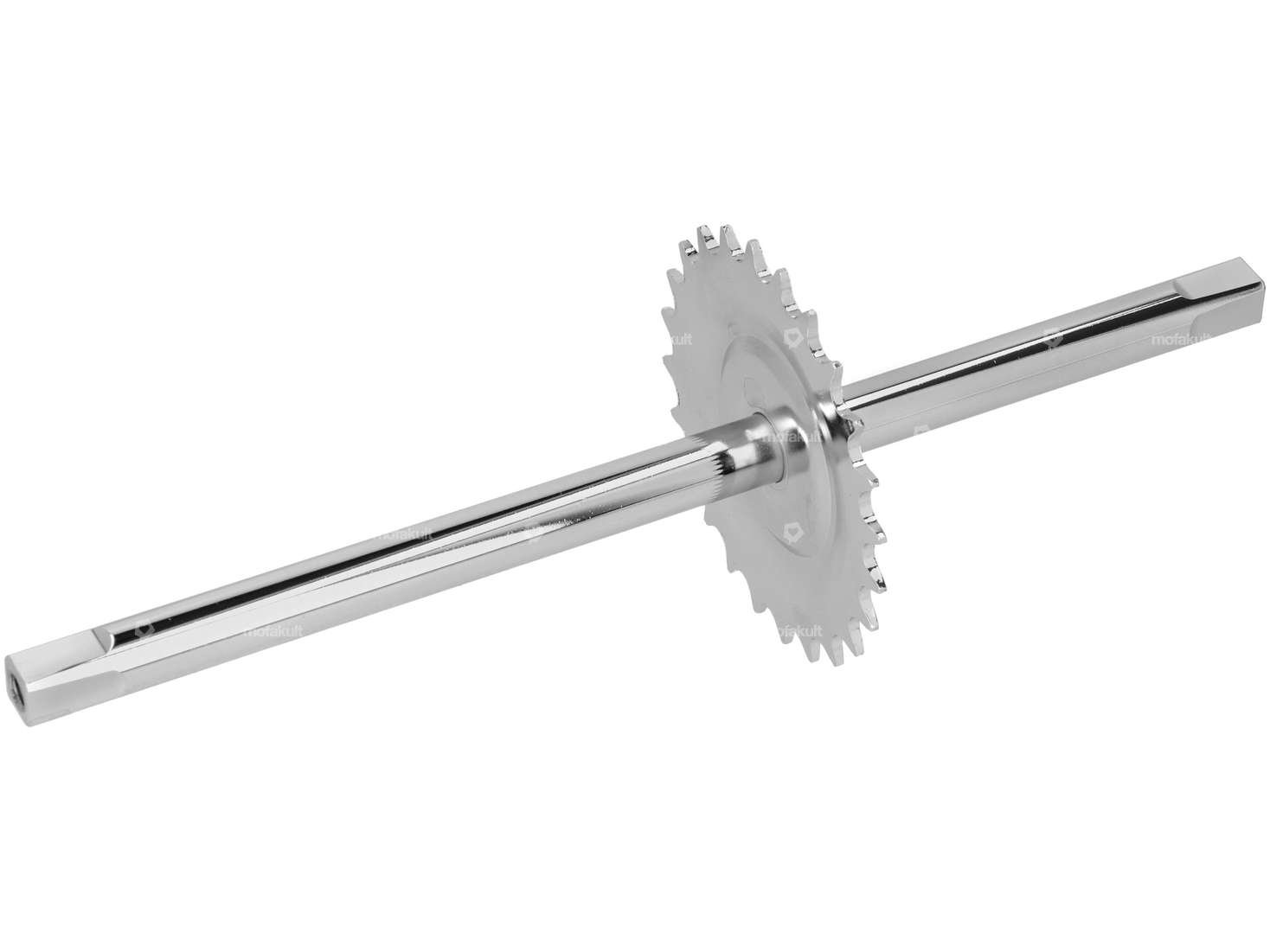 GPO axe de pédalier 24 dents carré | Pony GTX Beta 512, 521 (P1210) Carousel Image 2