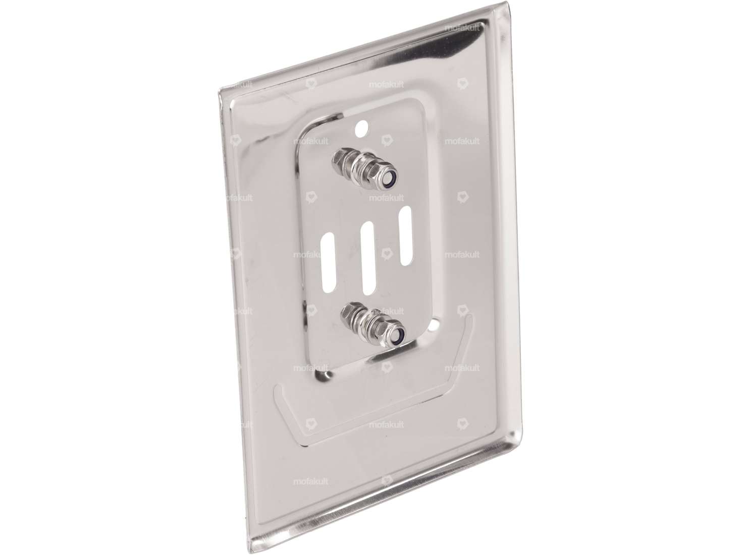 GPO license plate holder Inox (CH version) Carousel Image 1