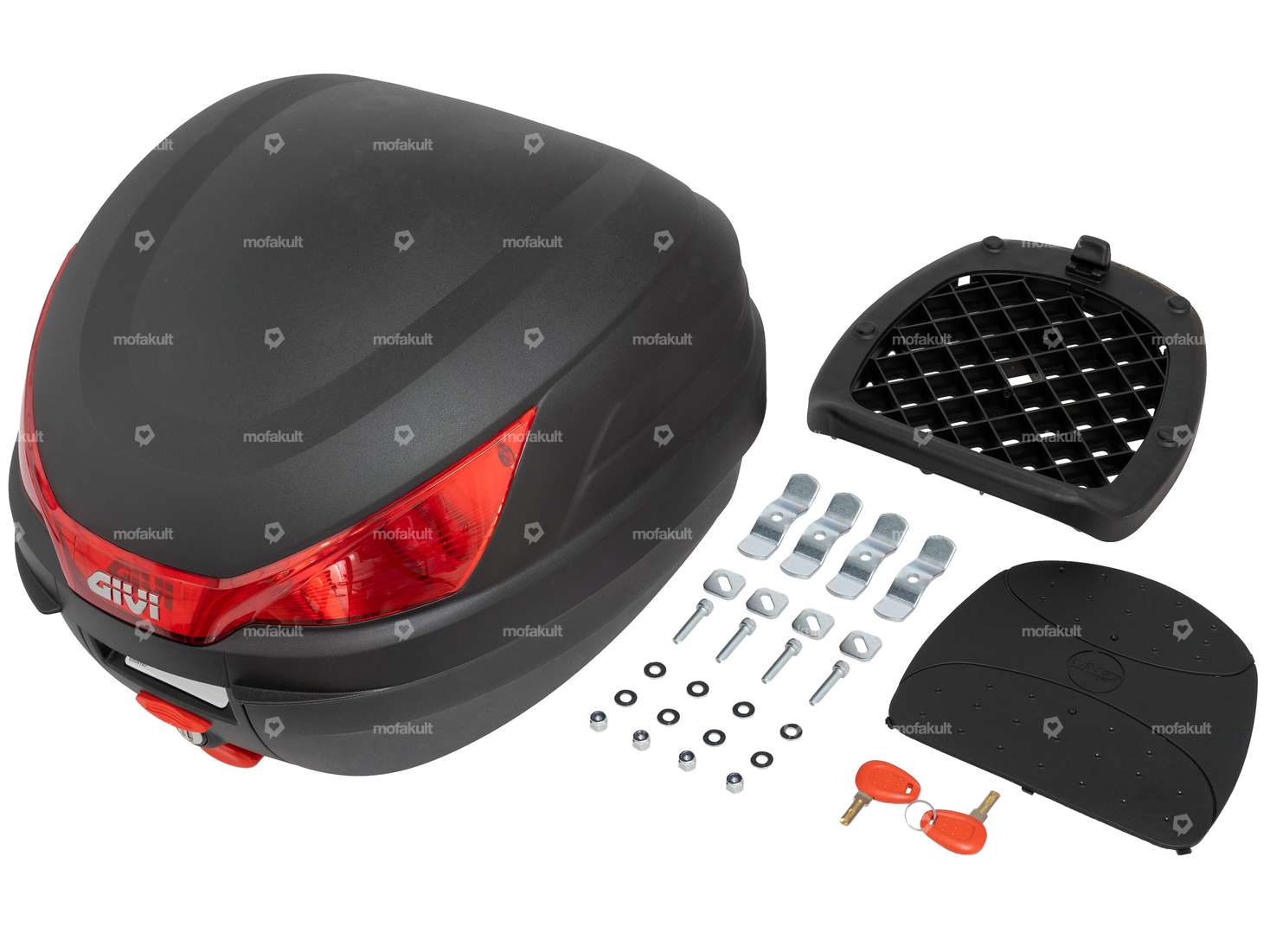 GIVI Top Case avec soubassement et serrure 28 L Carousel Image 1