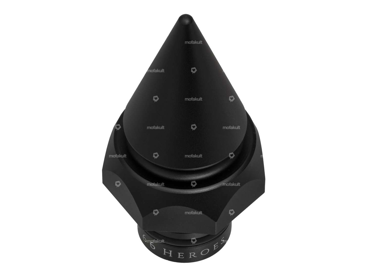 66HEROES Bouchon de réservoir pointu noir | Puch Carousel Image 1