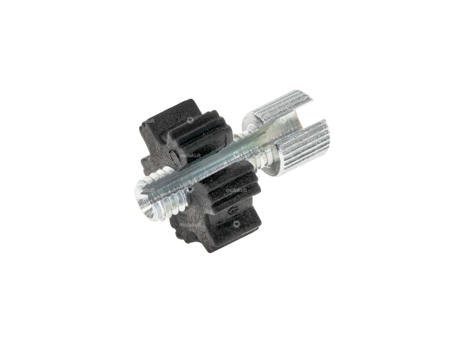 Vis de réglage Domino M6x18 fendue avec écrou plastique Carousel Image 1