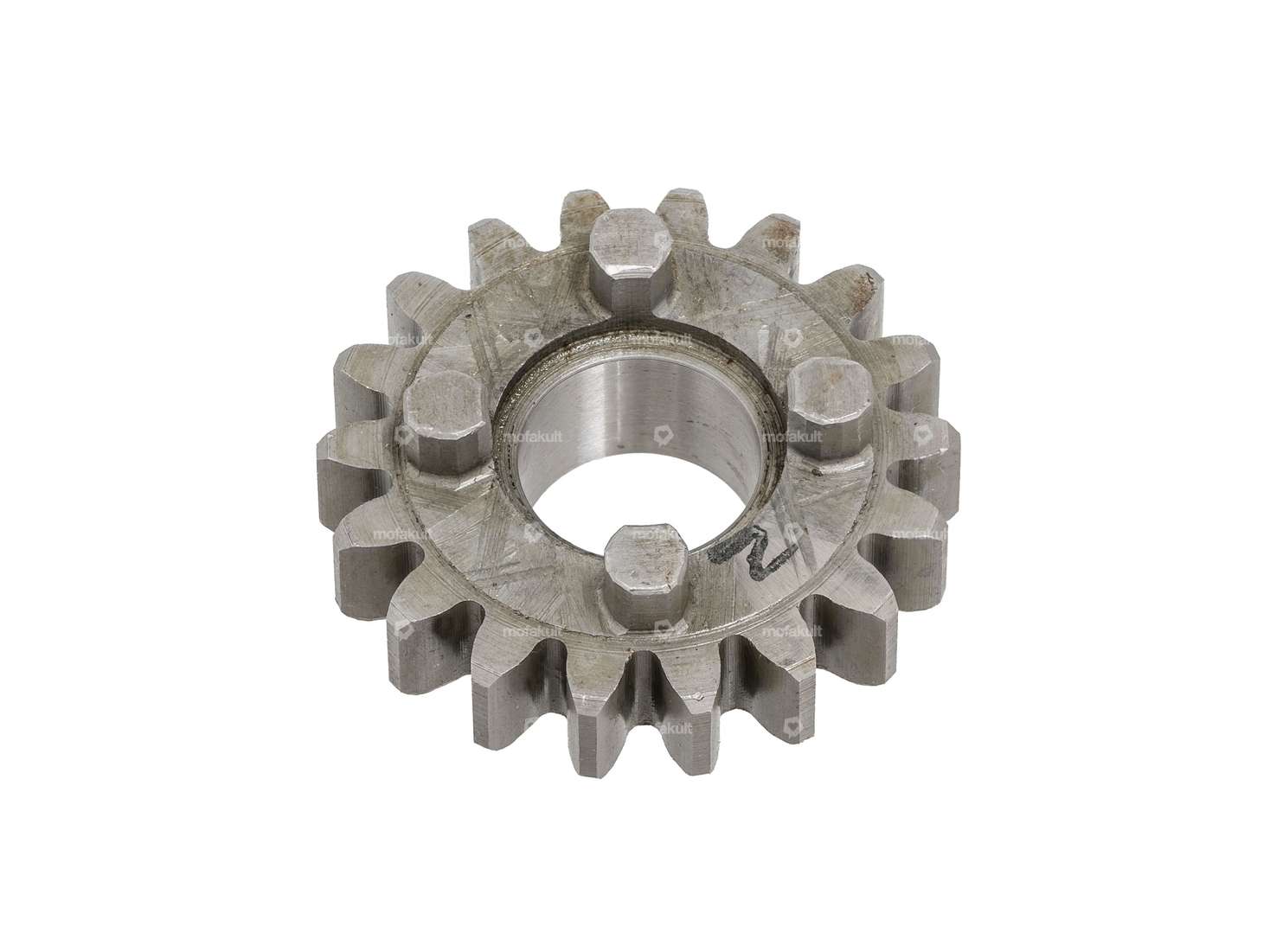 Gearwheel 2nd gear 18 teeth NOS | Puch (40 km/h version) Carousel Image 1