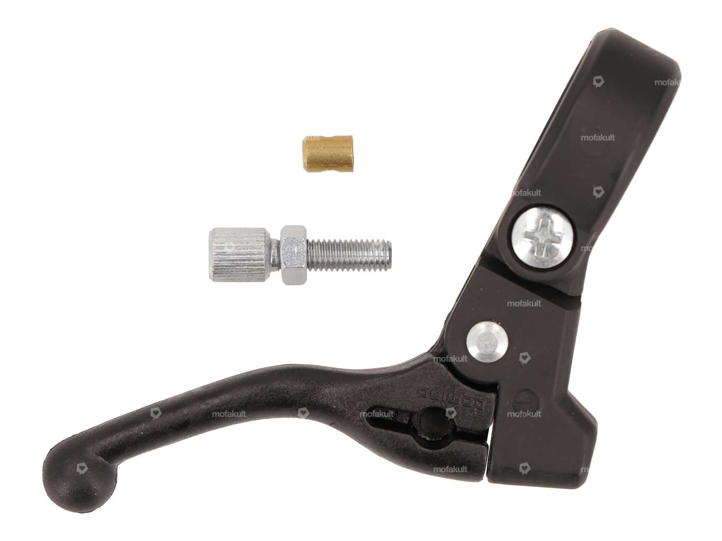 Levier de déco/de starter Domino en aluminium noir Carousel Image 1