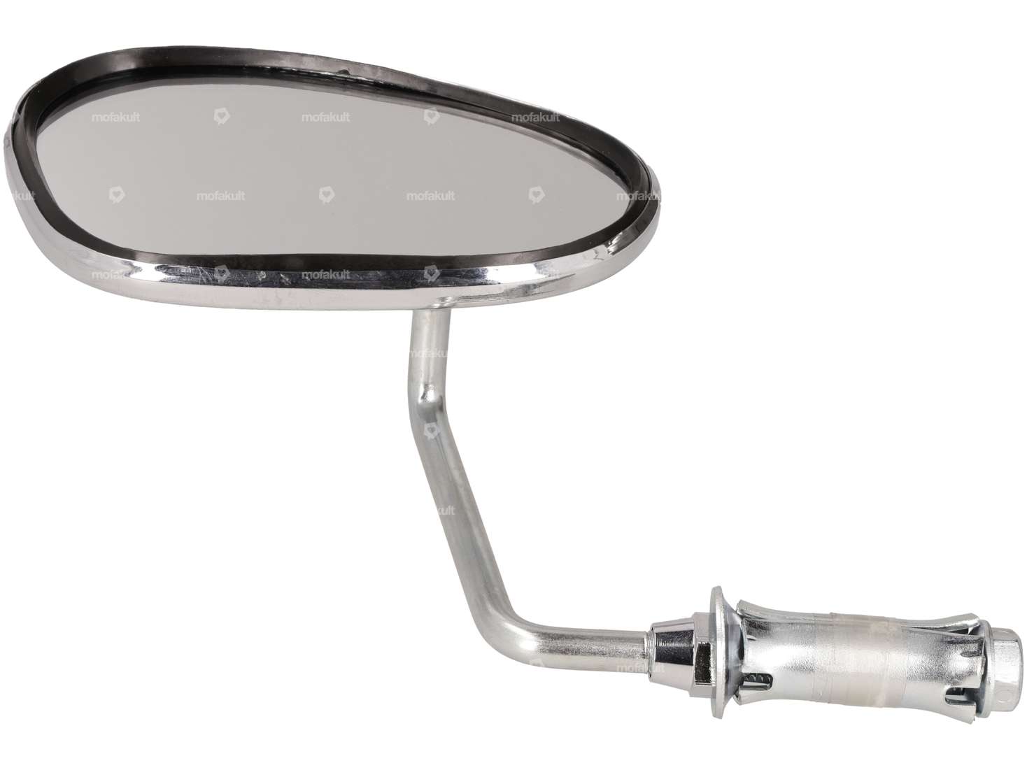 Rétroviseur Bumm ovale gauche enfichable chromé | Hercules Carousel Image 2