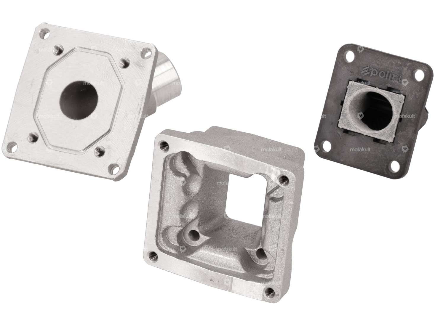 Système d'admission Polini à 4 membranes rabattables "Big Valve" PHBG / CP Carburateur | Puch Carousel Image 2