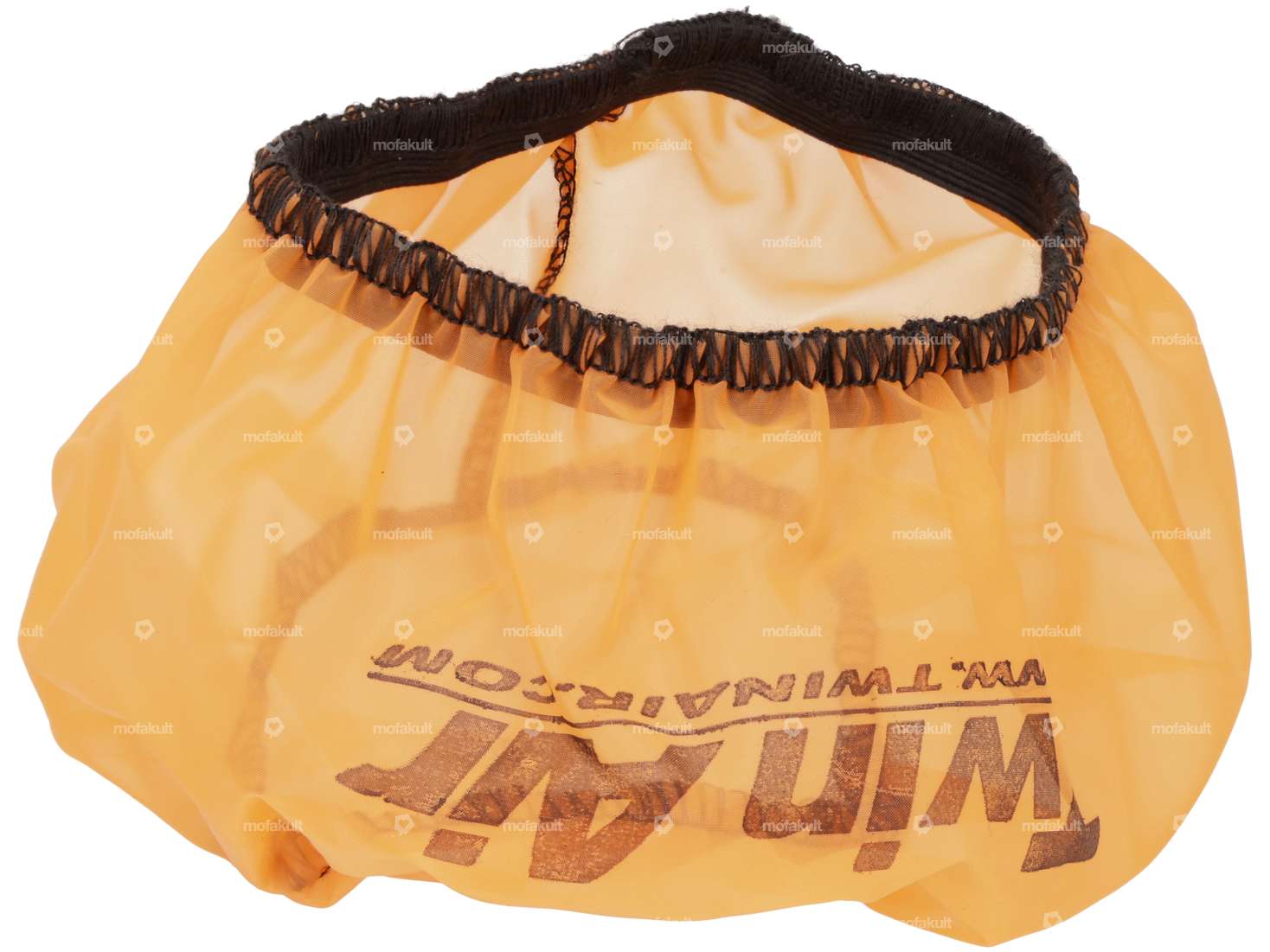 Twin Air filter cover round / cylindrical orange Carousel Image 1