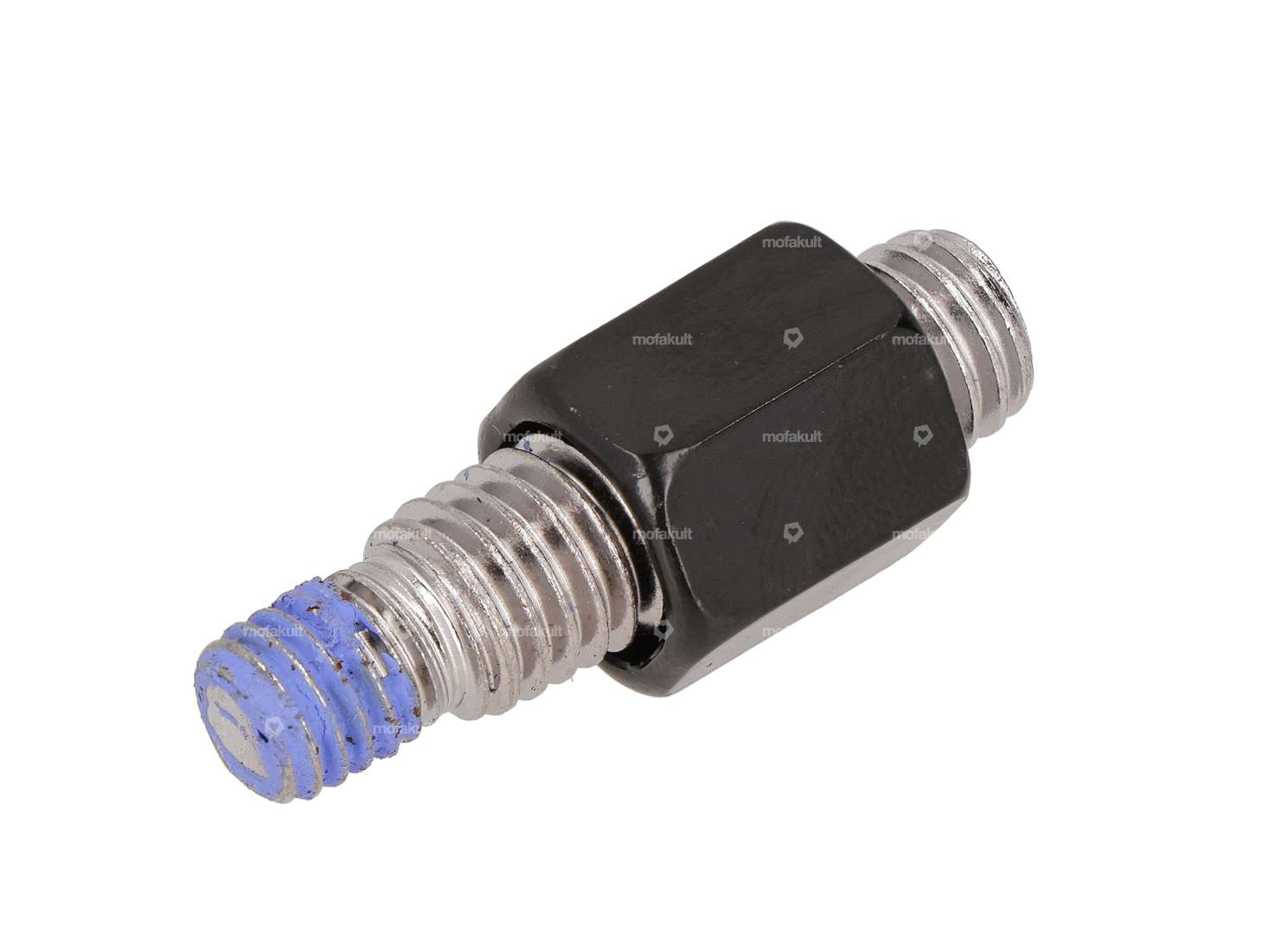 Adaptateur de support de rétroviseur M8 - M10 noir Carousel Image 1