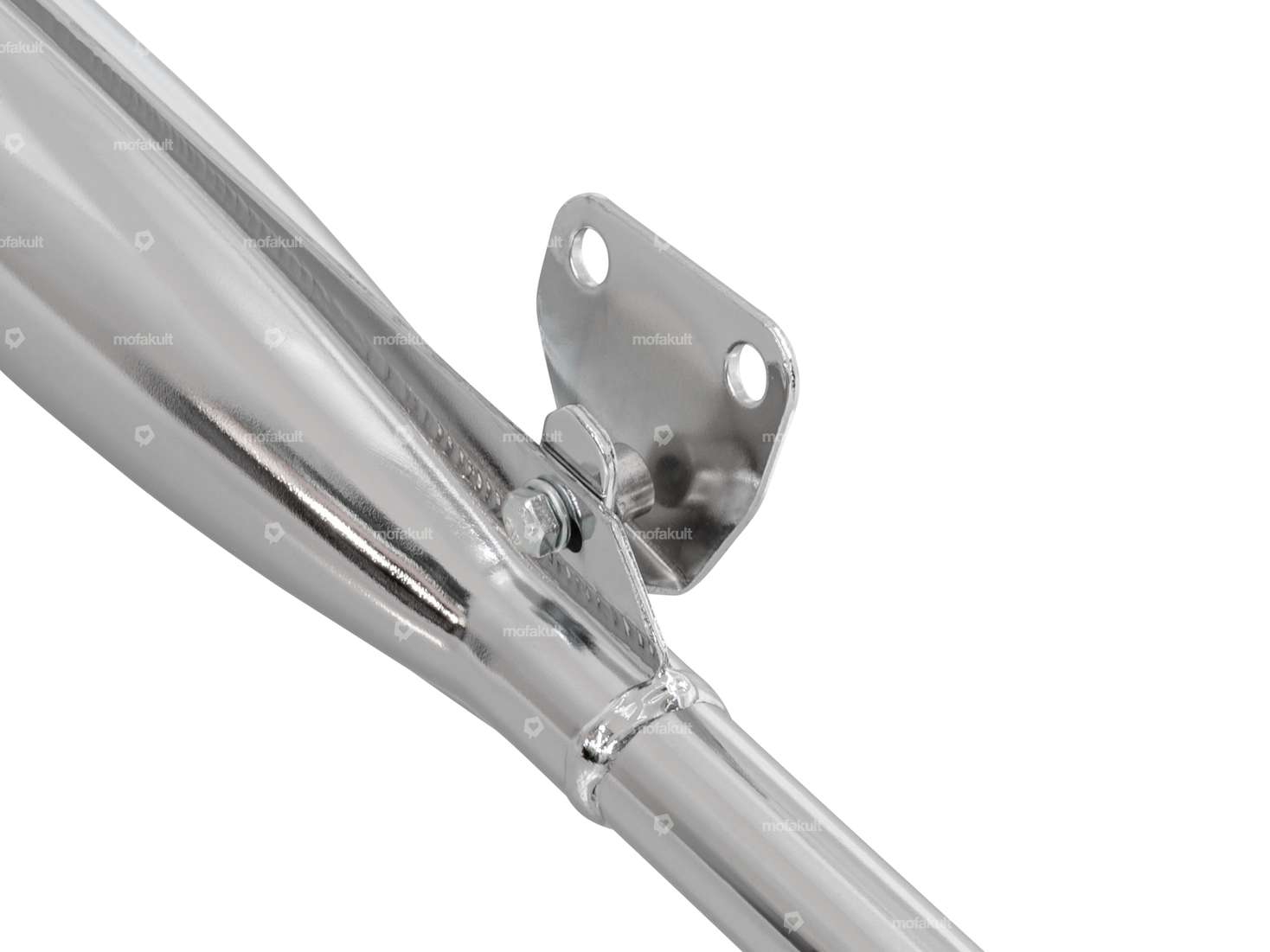 Exhaust 25 mm straight outlet chrome | Tomos Carousel Image 3