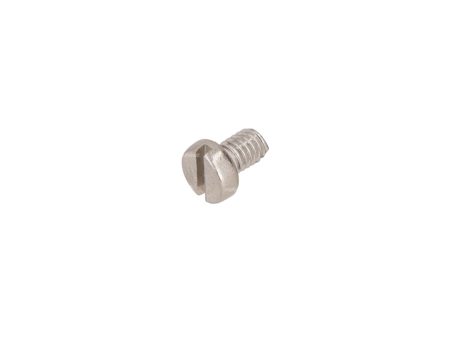 Vis M4x6 culasse fente inox Carousel Image 1