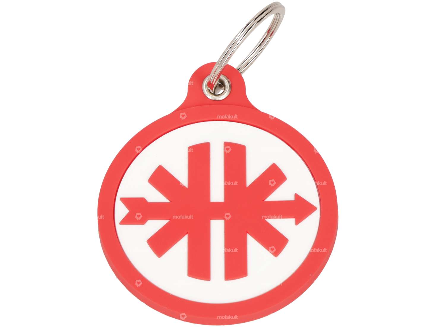 mk-Merch key ring "Kreidler" rubber round Carousel Image 1