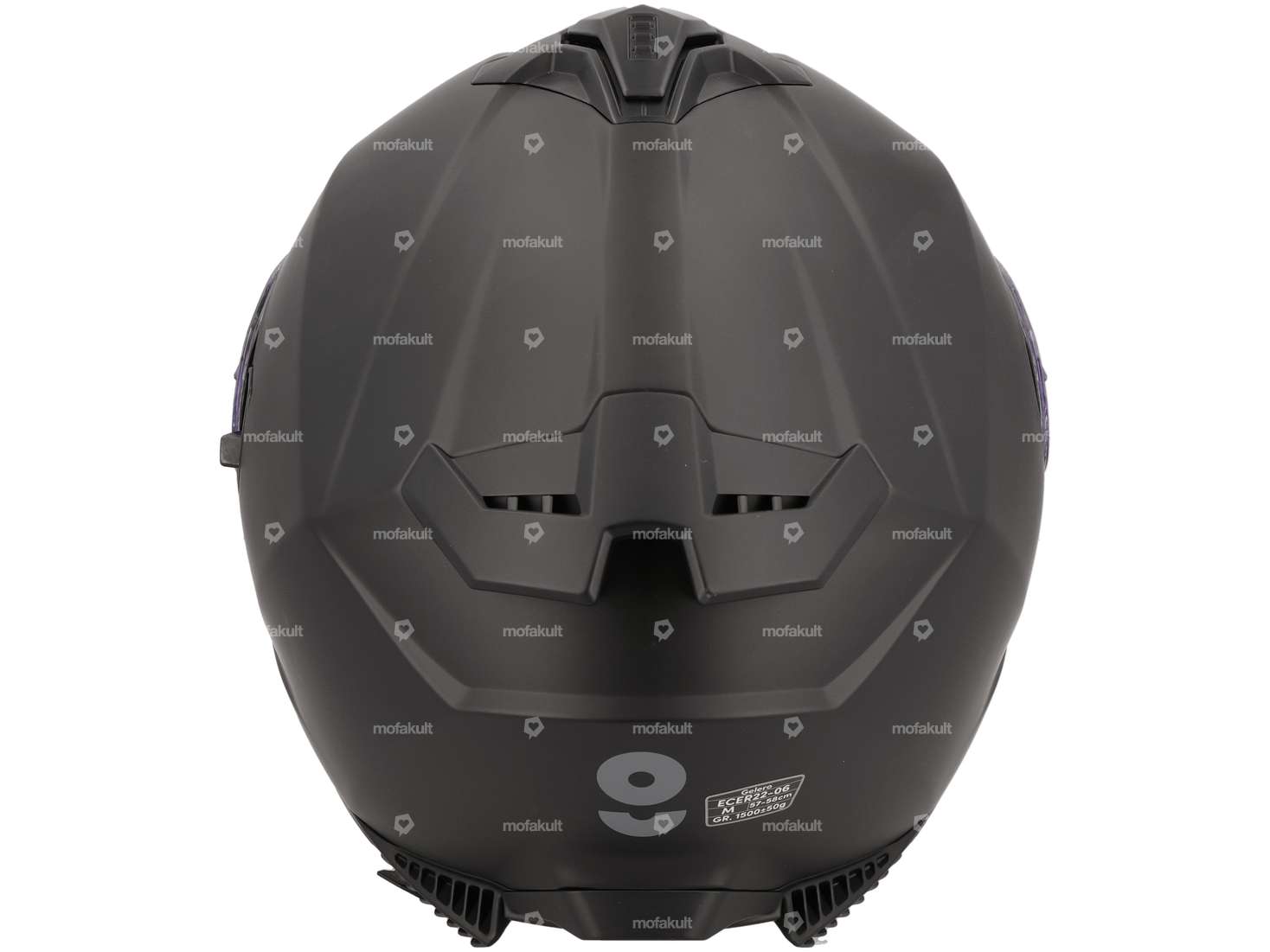 gms casque intégral "Hexago" noir-mat Carousel Image 3