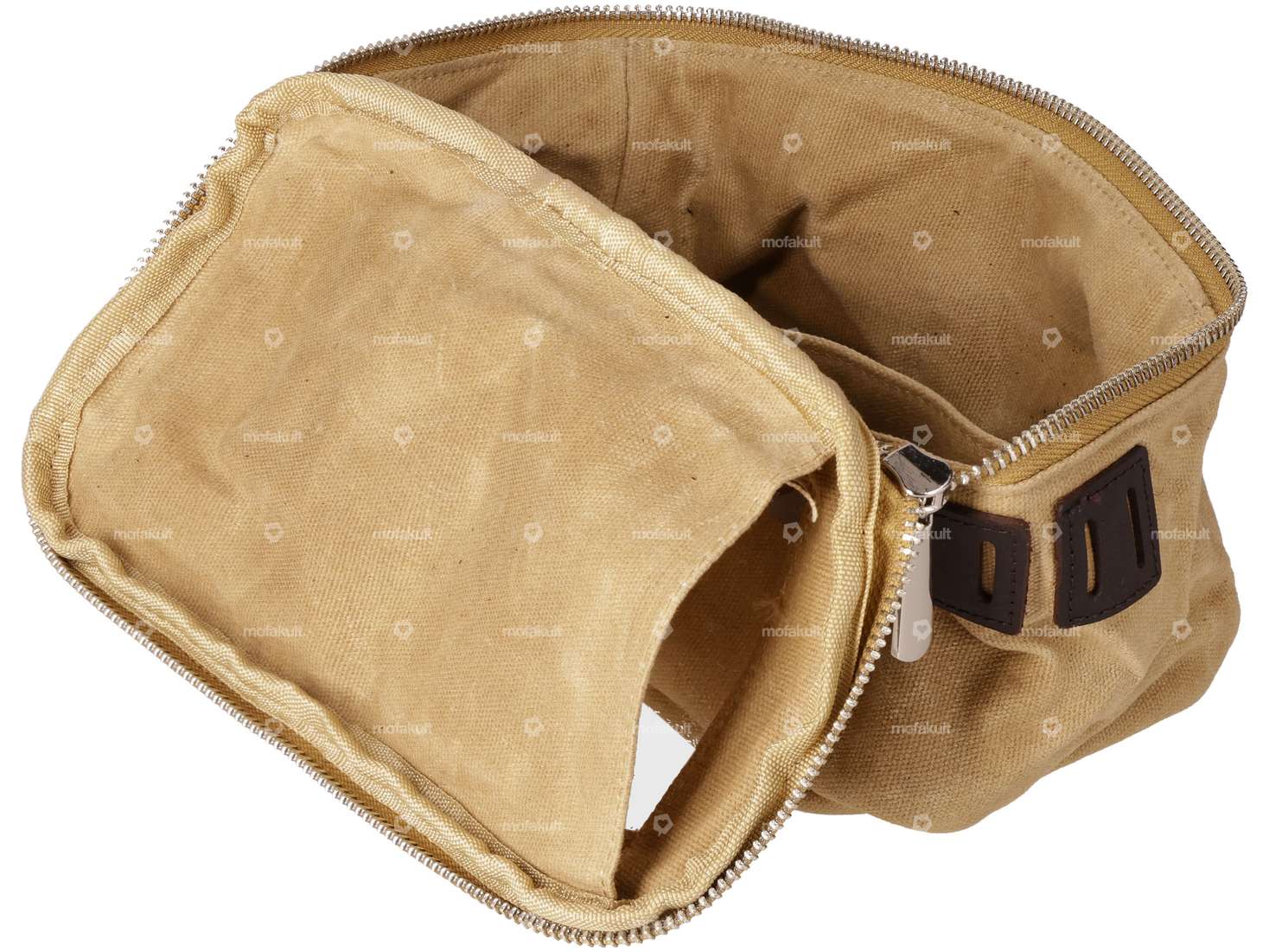 mk-Merch Sacoche de guidon "vintage" brune Carousel Image 3