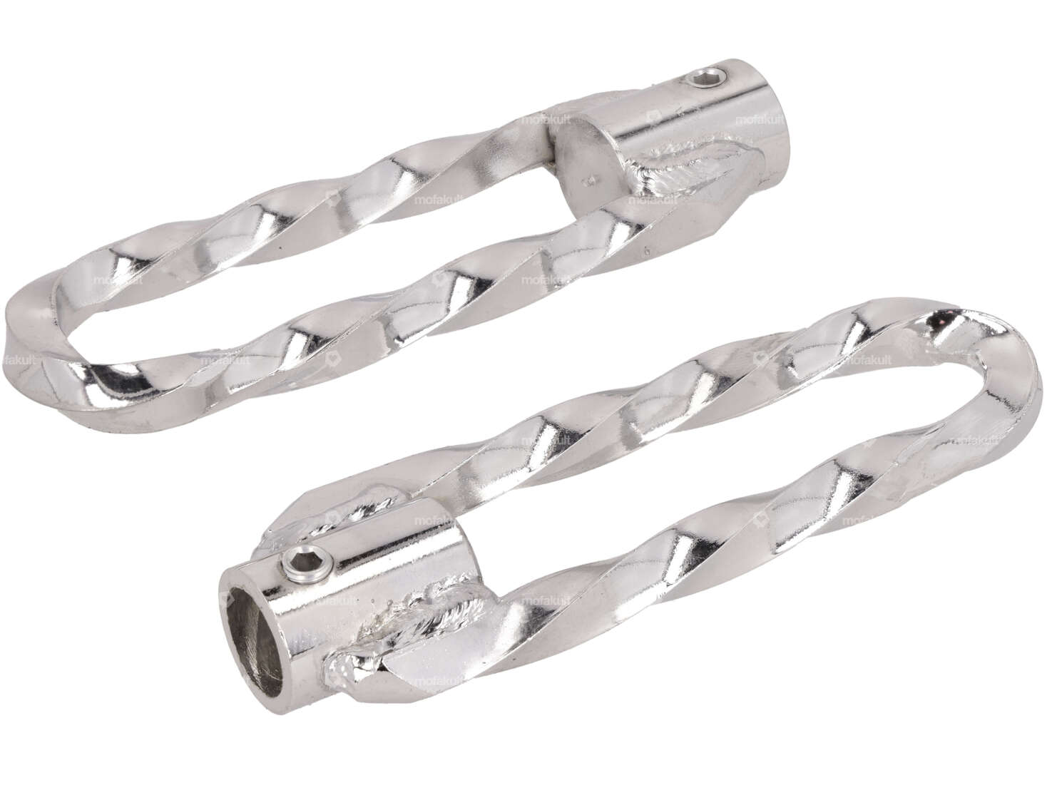 Repose-pieds tournés en forme de U Carousel Image 1