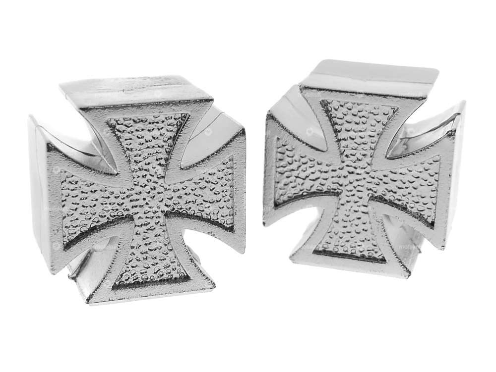 Bouchons de valve Iron Cross Chrome Carousel Image 1