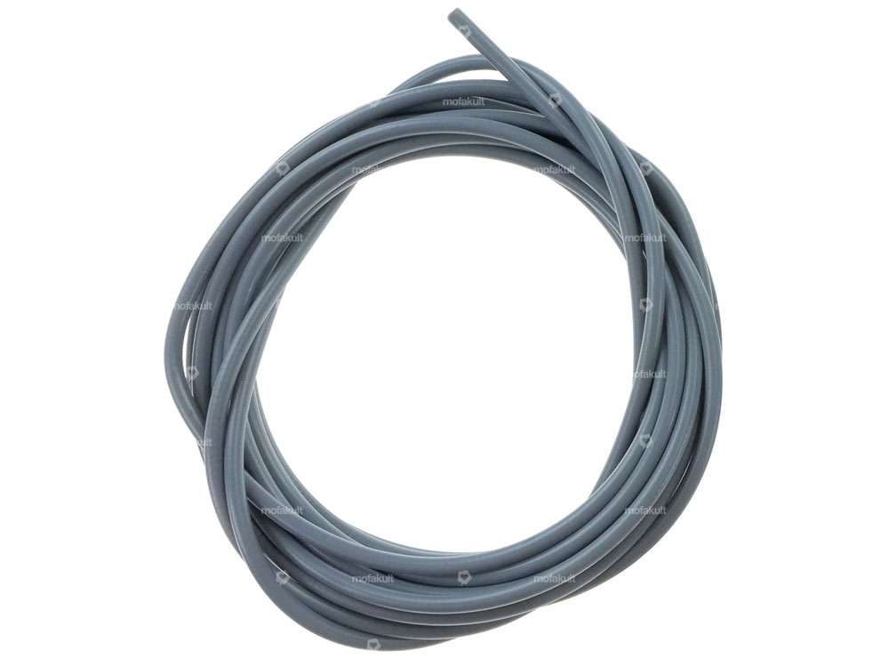Gaine de câble de 6 m, Ø 5 / 2,2 mm, grise (rouleau de 6 mètres) Carousel Image 1