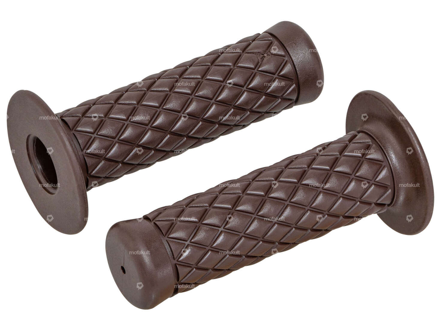 66HEROES Poignées losange avec bord automatique marron Carousel Image 1