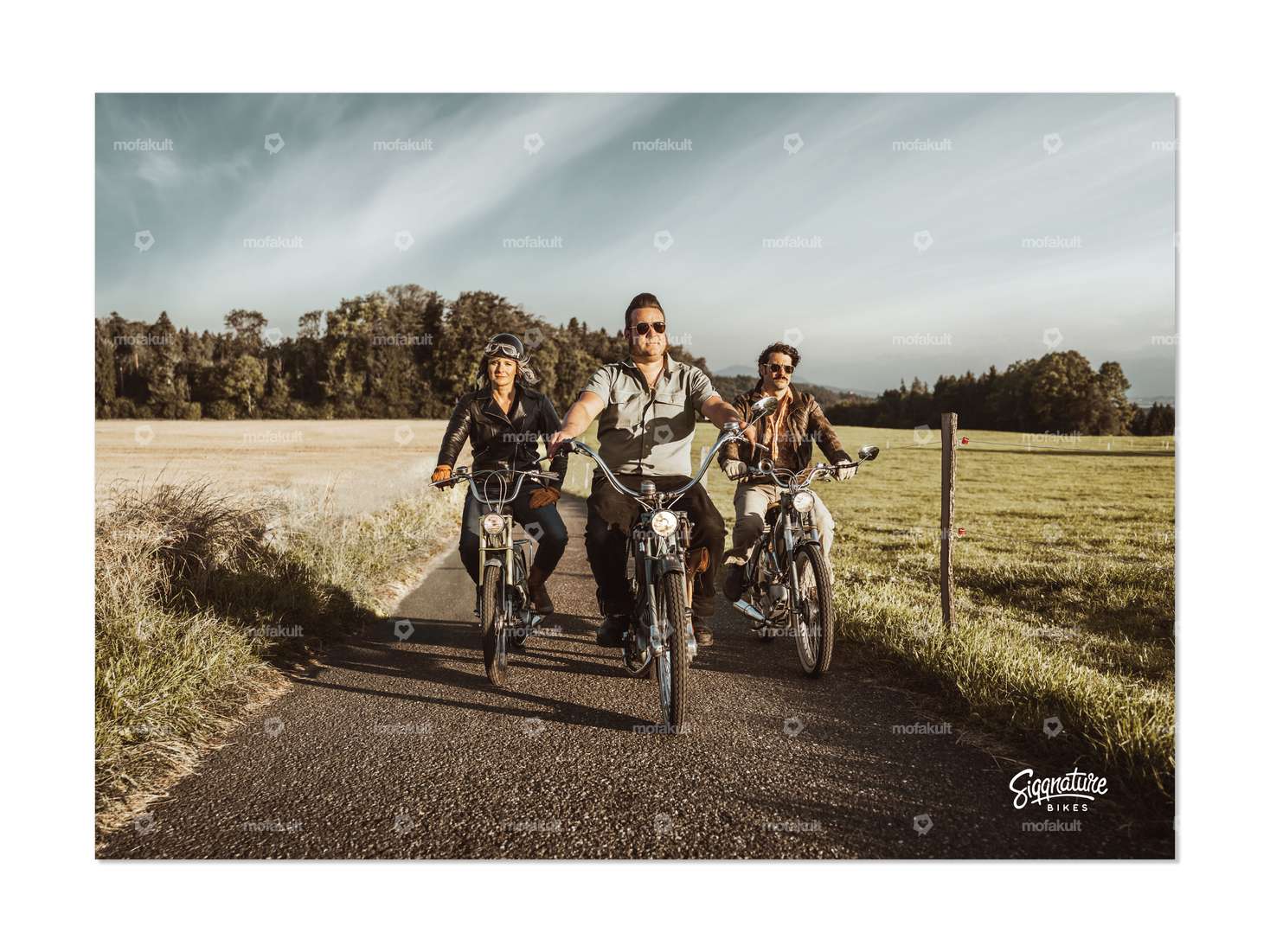 Poster Siggnature "Chemin de campagne" DIN A2 Carousel Image 1