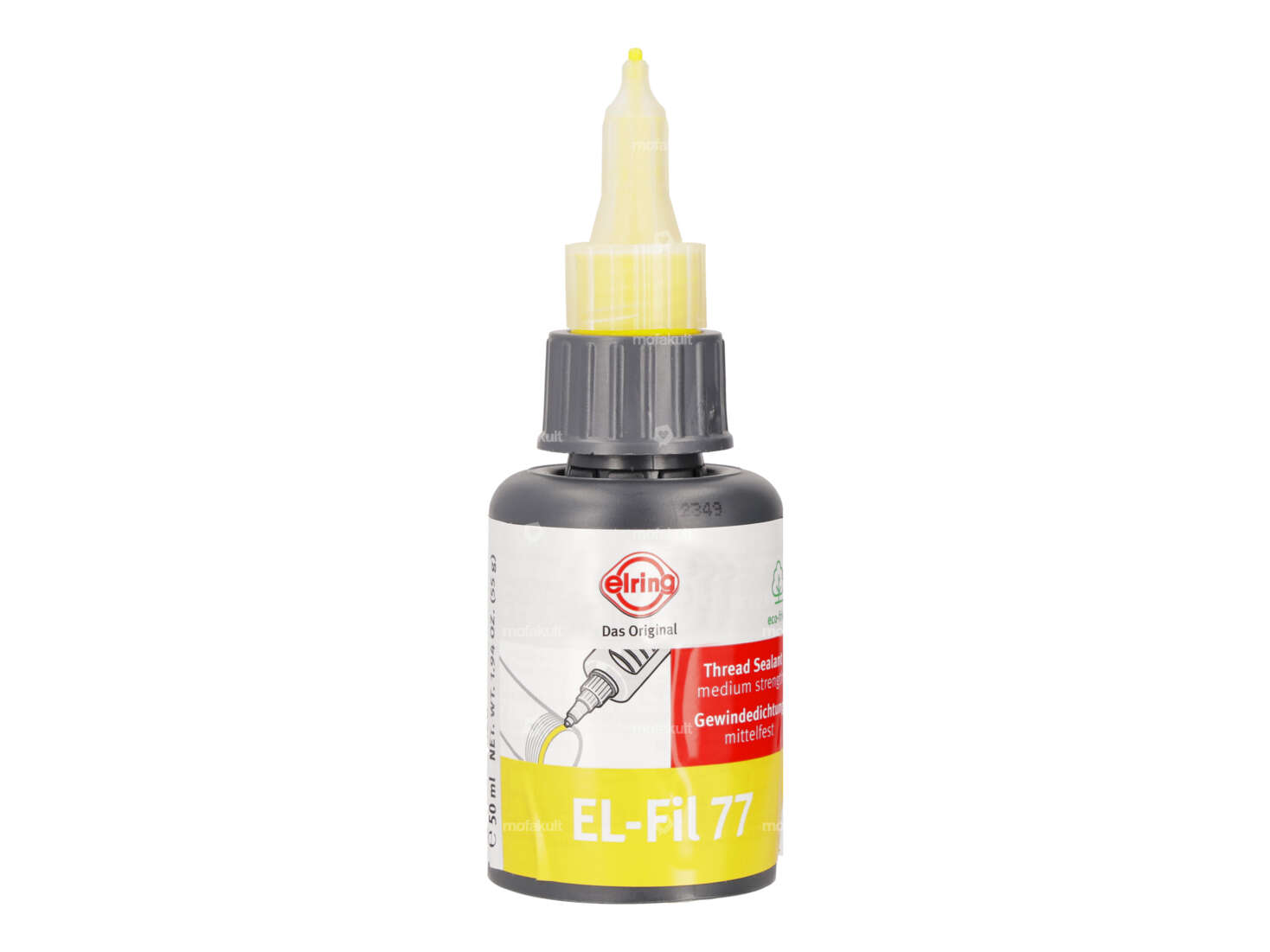 Elring EL-Fil 77 joint de filetage moyennement solide 50 ml jaune Carousel Image 1