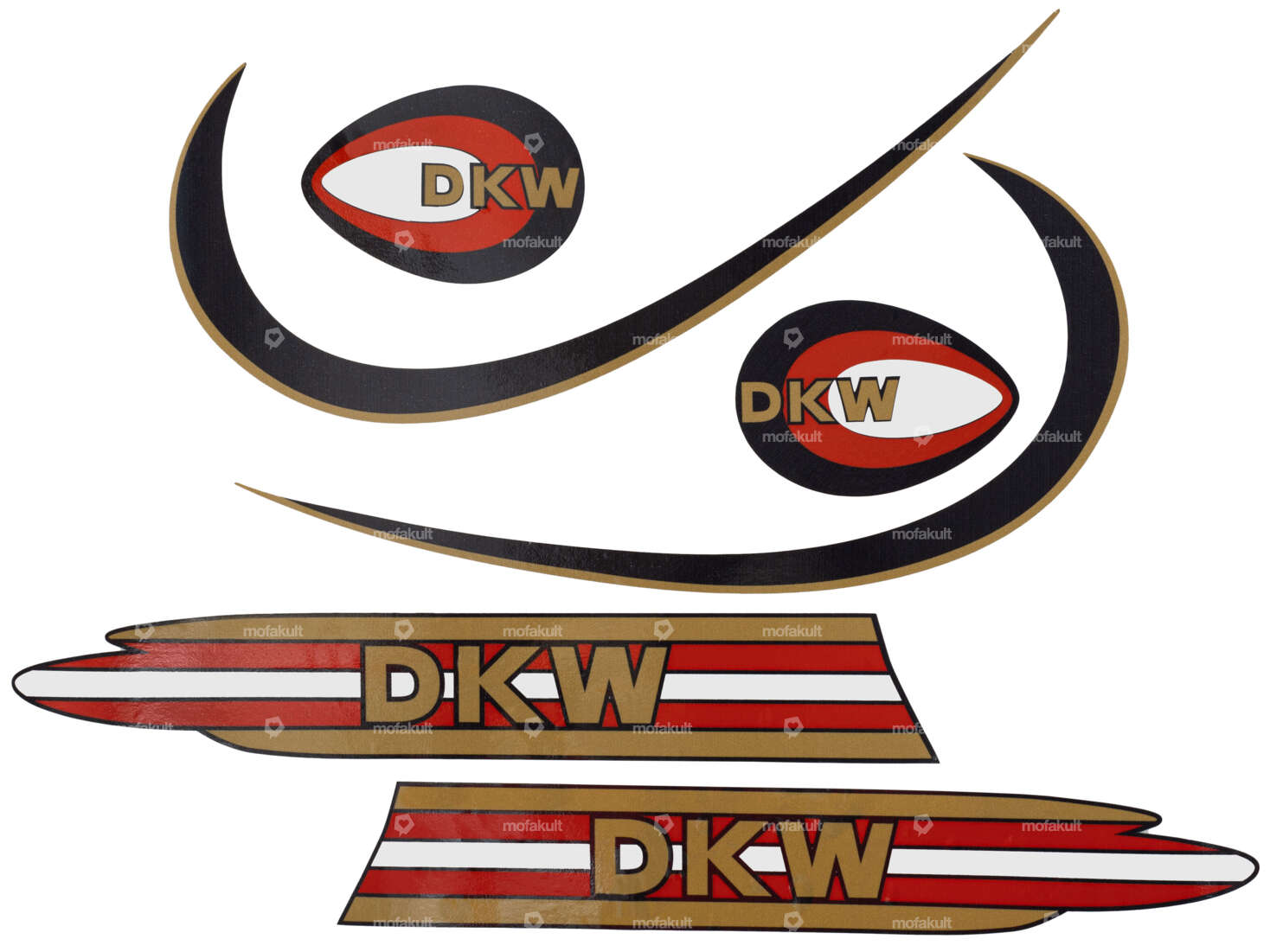 Kit de colle "DKW" cadre & réservoir | DKW M50 / Victoria Carousel Image 1