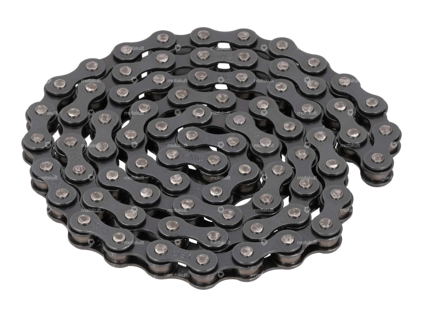 Chaîne de pédalier KMC (pour roue libre avec 18 dents) | Piaggio SI Carousel Image 1