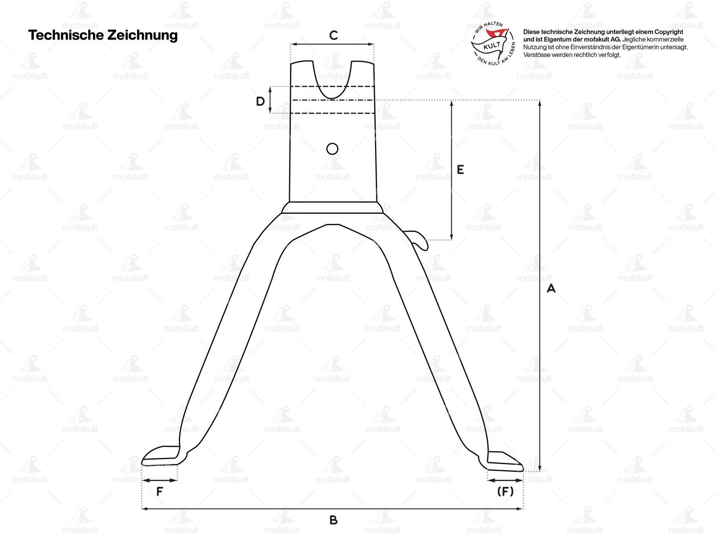 Main stand | Zündapp Belmondo Carousel Image 4