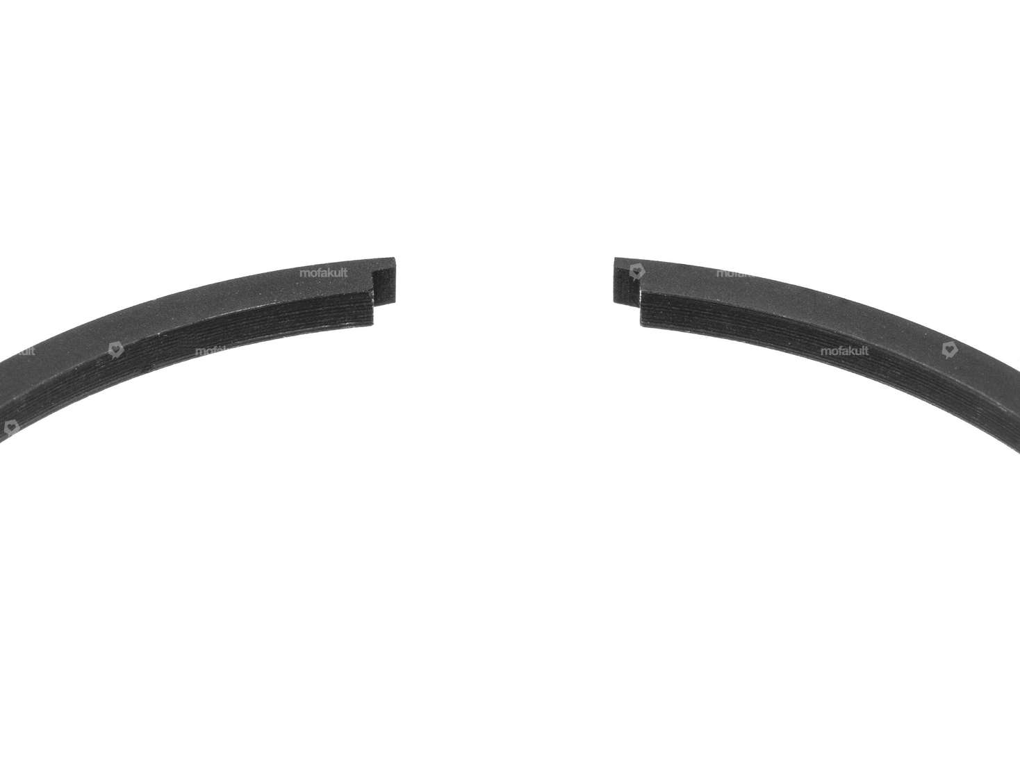 Airsal piston rings Ø 44 x 1.5 mm black (pair) | Puch Carousel Image 3