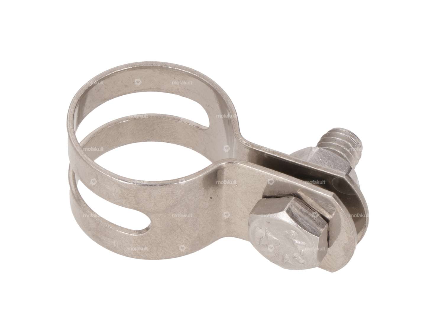 Collier de serrage 19 - 21 mm Plaque d'ancrage de frein Inox Carousel Image 2