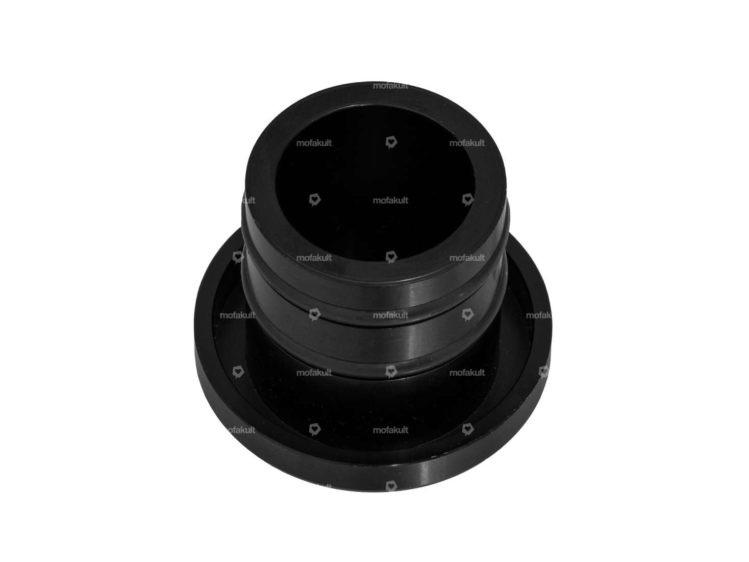 66HEROES bouchon de réservoir "66HEROES" noir rond | Piaggio Ciao, Bravo Carousel Image 2