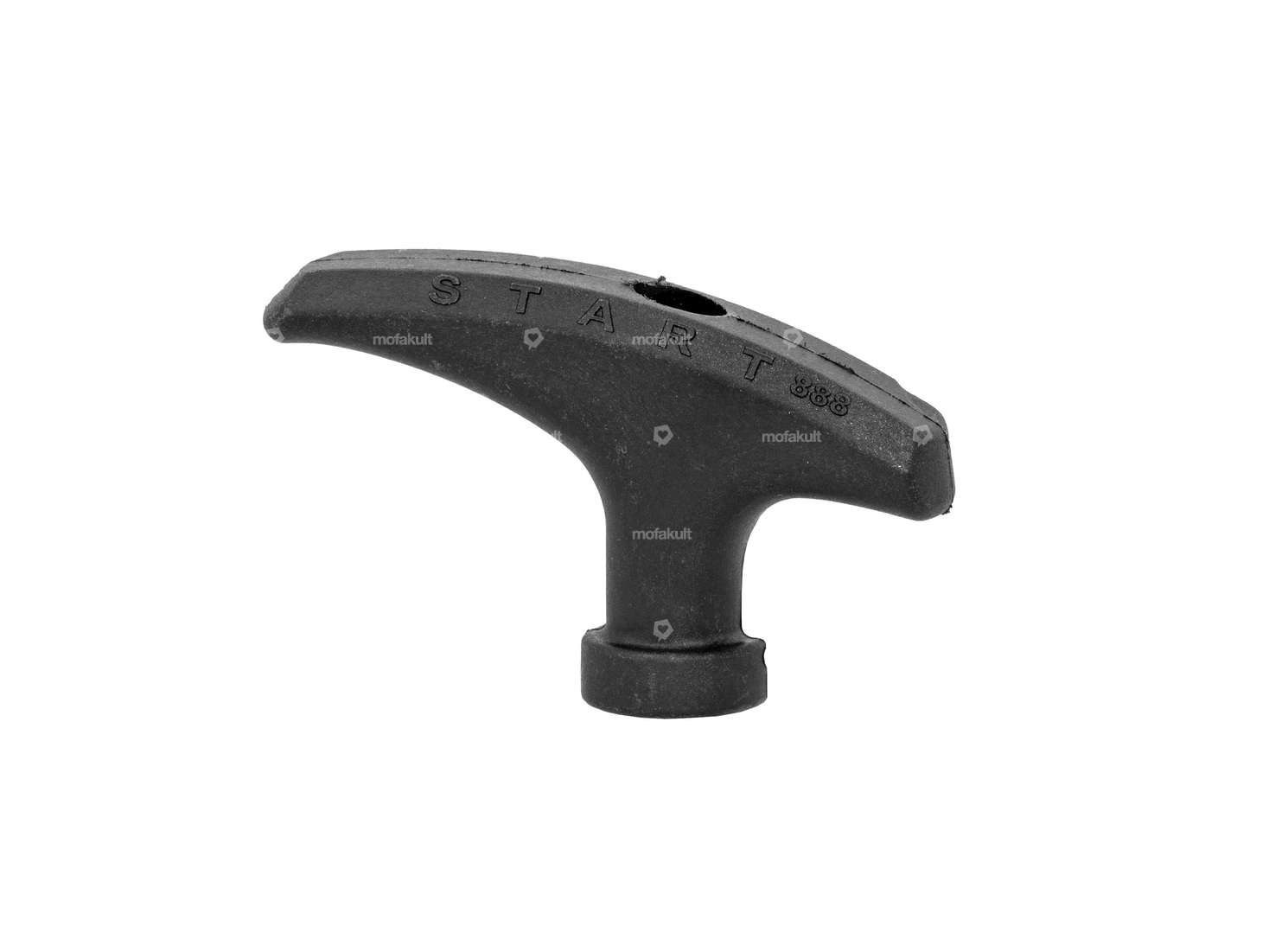 Poignée de lanceur à câble plastique noir Carousel Image 3