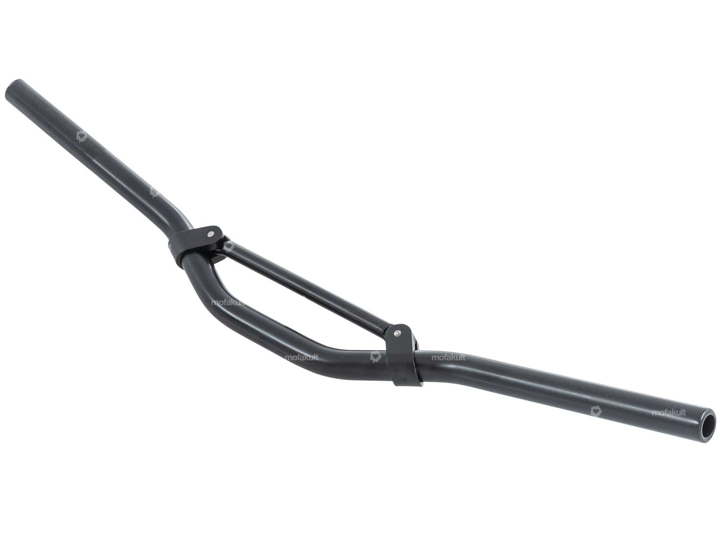 66HEROES racing handlebar fork plate 7 cm aluminum black matt Carousel Image 2