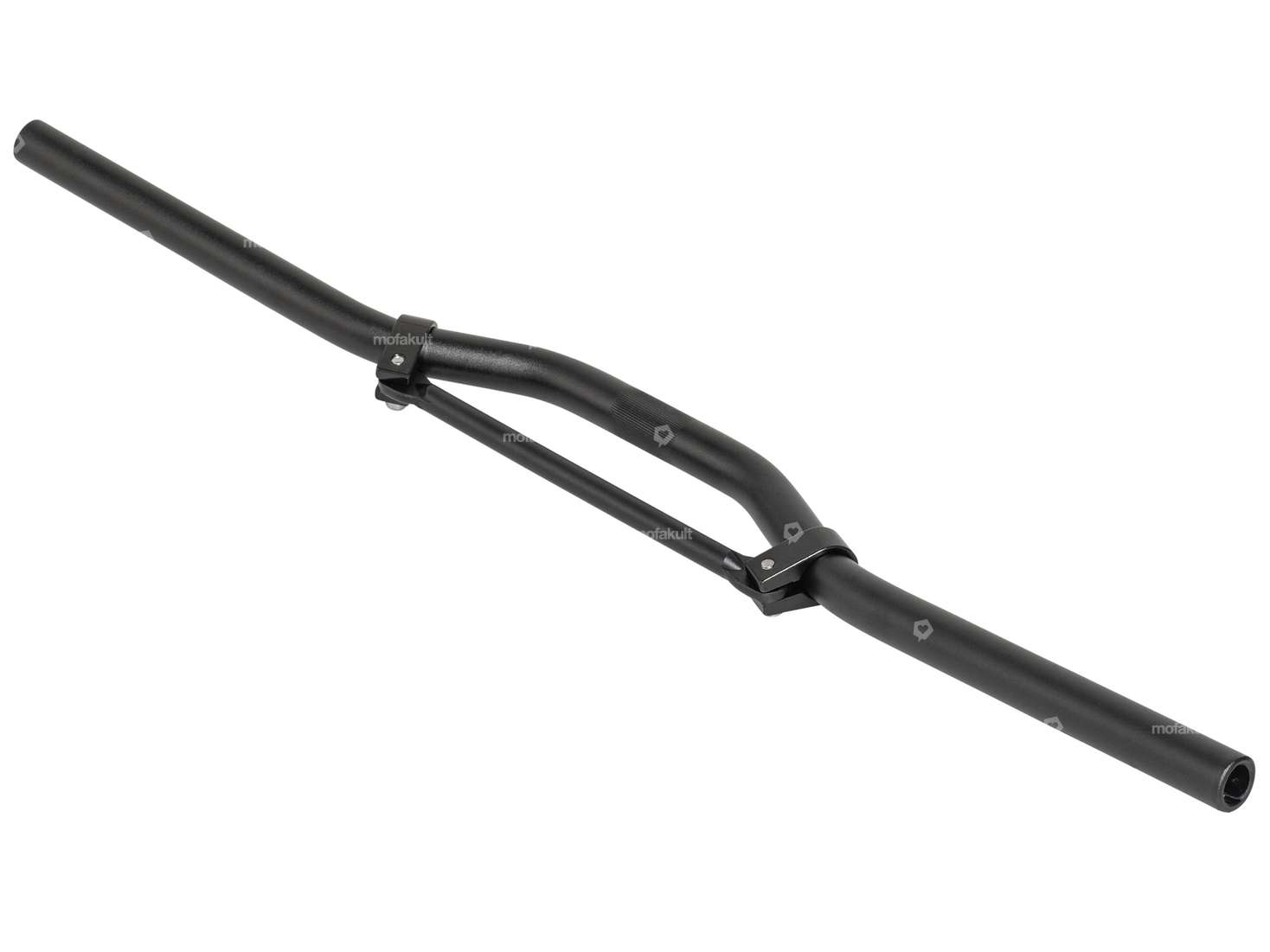 Guidon de course STR8 Alu Plaque de fourche 7 cm étroite noir Carousel Image 2