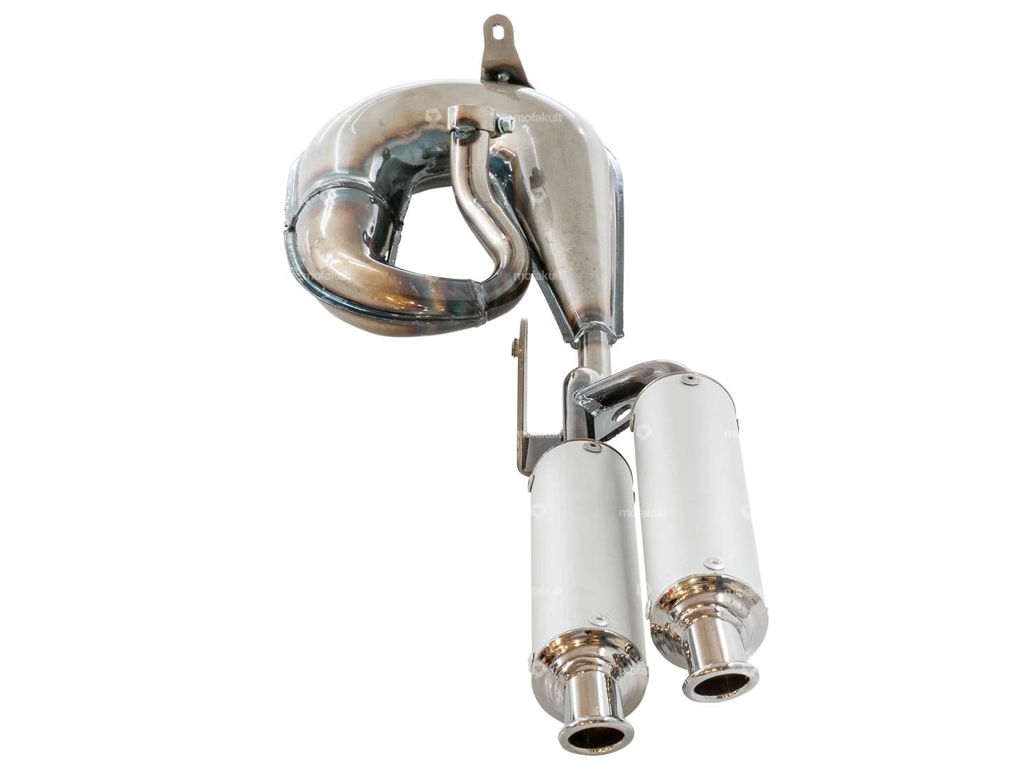 TECNO Circuit double silencer exhaust | Piaggio Ciao, Bravo Carousel Image 6