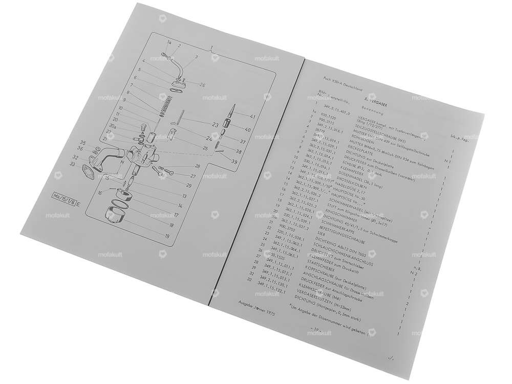 Catalogue de pièces détachées | Puch X30-A (DE) Carousel Image 3