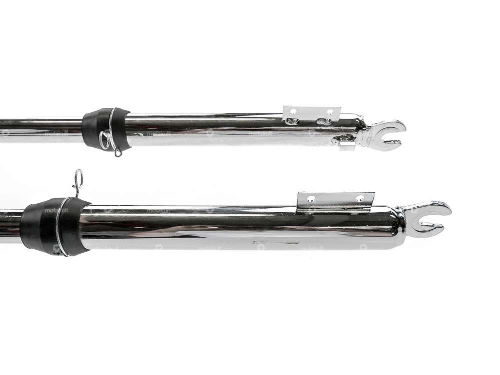 EBR fourche renforcée & rallongée Chrome | Puch Carousel Image 5