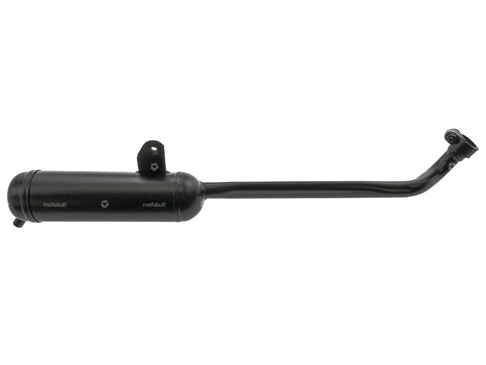 Exhaust 20 mm black | Piaggio Ciao, Bravo Carousel Image 1