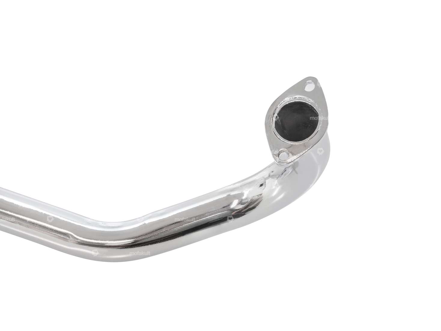 TECNO exhaust 28 mm straight outlet chrome | Tomos Carousel Image 4
