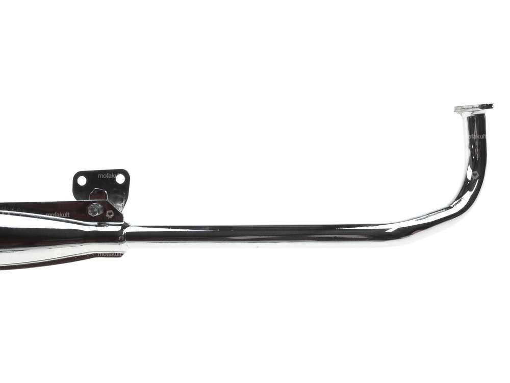 Echappement 22 mm sortie droite chrome | Tomos Carousel Image 2