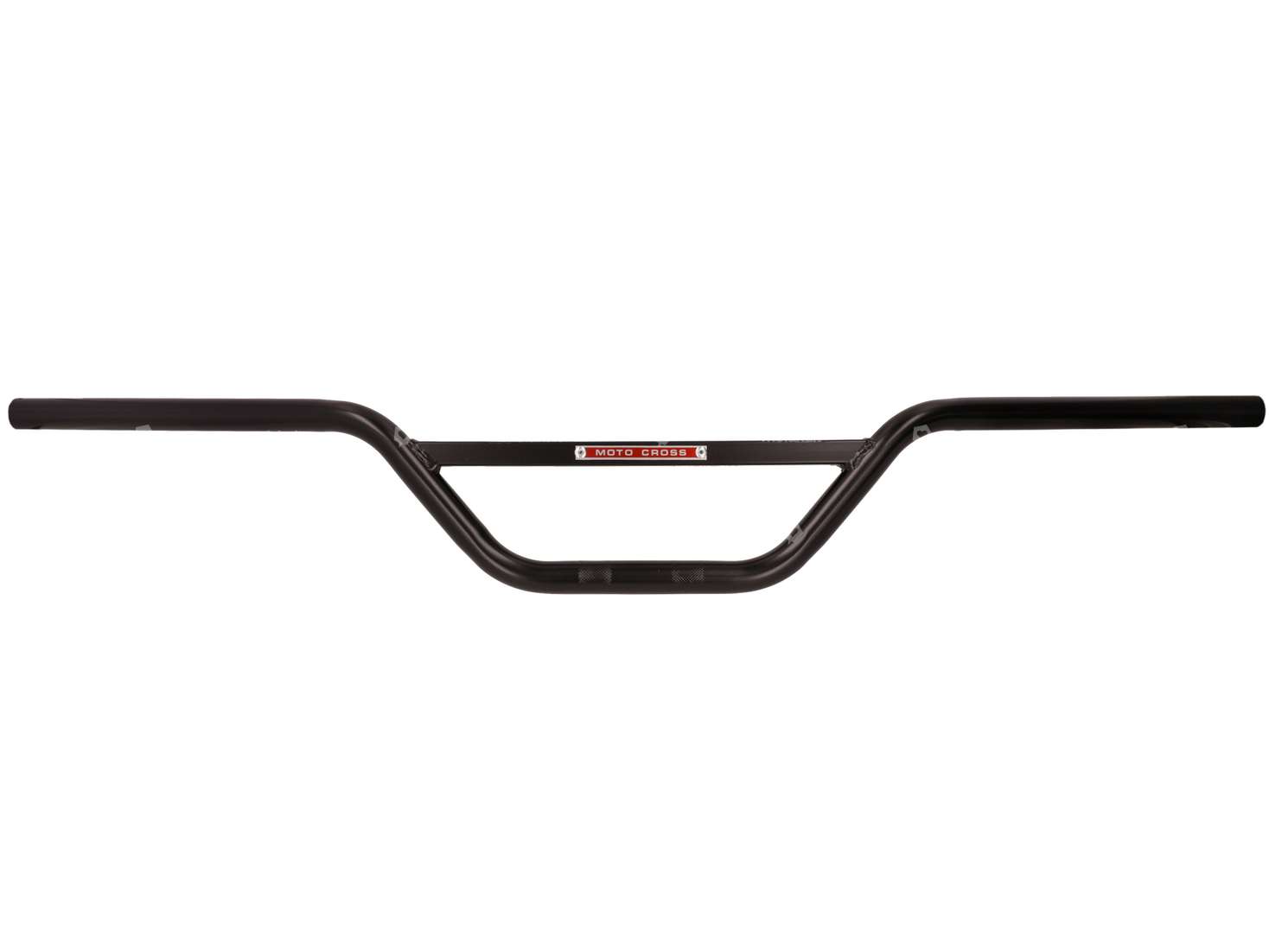 Guidon plaque de fourche 13 cm motocross noir Carousel Image 1